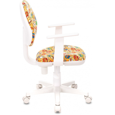 Детское компьютерное кресло Бюрократ CH-W356AXSN, оранжевый бэнг