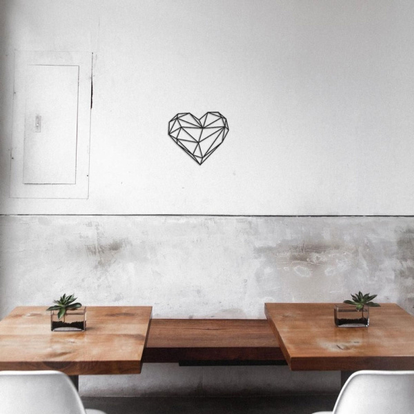 Пано настенное Woodary "2319", 38x33 см, черный Пано настенное Woodary "2319", 38x33 см, черный