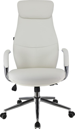 Кресло компьютерное EVERPROF Bell экокожа, кремовый