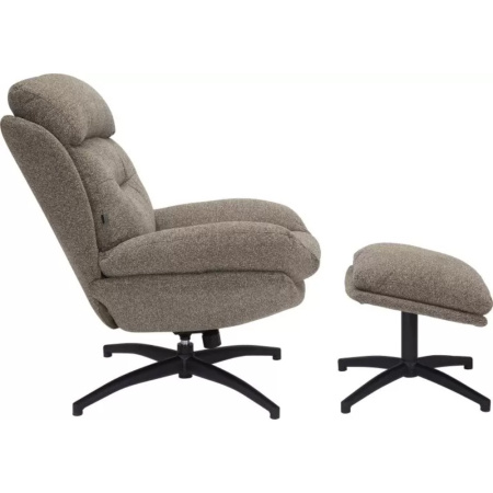 Кресло мягкое EVERPROF Kiwi, ткань, светло-коричневый