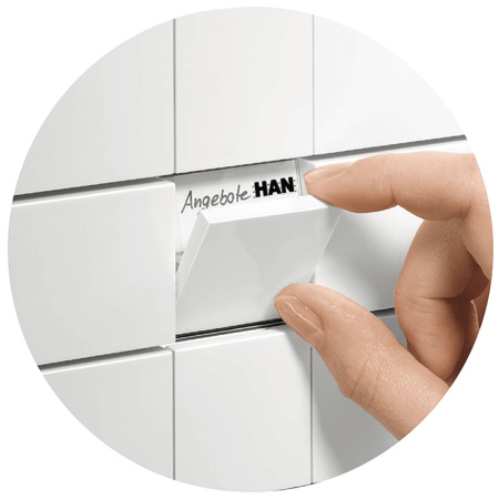 Блок из 5-и лотков закрытый Han iBox, белый