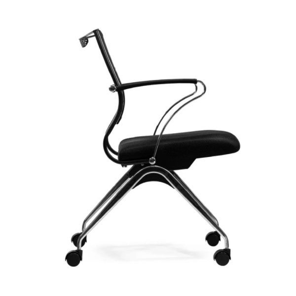 Кресло компьютерное ErgoLife Sit Air M4-290K, ткань, сетка, черный