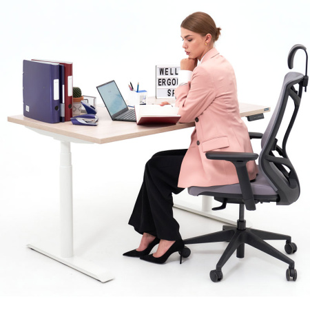 Стол подъемный WellDesk Flagman Bluetooth, (регулируемый по высоте каркас арт. 9042497 и столешница арт. 9031919)