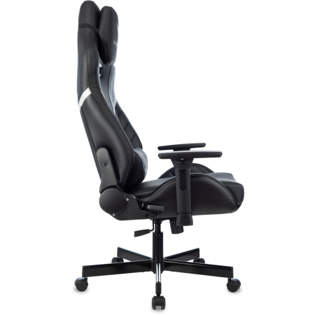 Кресло игровое Knight Thunder 5X экокожа, черный