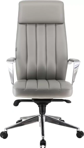 Кресло компьютерное EVERPROF Tokyo, экокожа, серый, металл