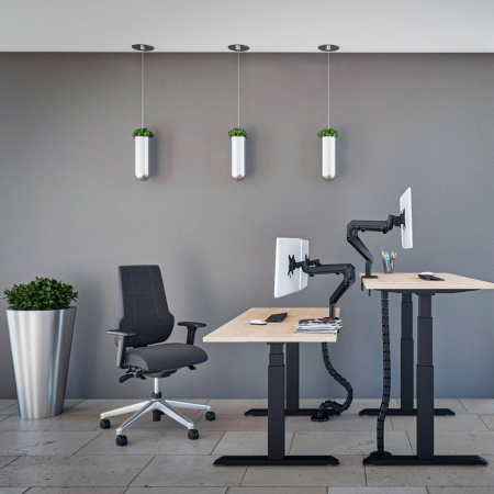 Стол подъемный WellDesk Uplift (регулируемый по высоте каркас арт. 9050842 и столешница арт. 9042845)