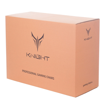 Игровое компьютерное кресло Knight Outrider, черный/оранжевый