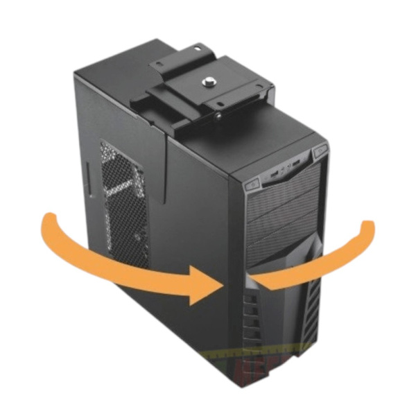 Держатель для системного блока Easy BLACK, чёрный матовый