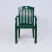 Кресло садовое №7 "Премиум-1 "2", пластик, темно-зеленый