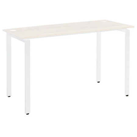 Стол письменный Millwood Лофт Сиэтл (ДТ-5), 1300х700 мм, дуб белый крафт, белый