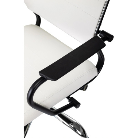 Кресло компьютерное Бюрократ CH BALANCE SL Line, экокожа, белый