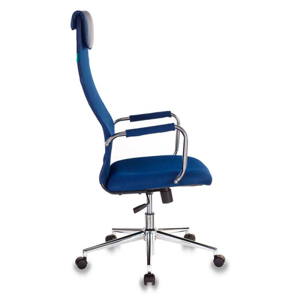Кресло компьютерное Бюрократ KB-9/DG/TW-10N, синий