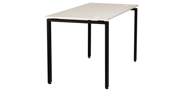 Стол письменный Сиэтл, черный, белый