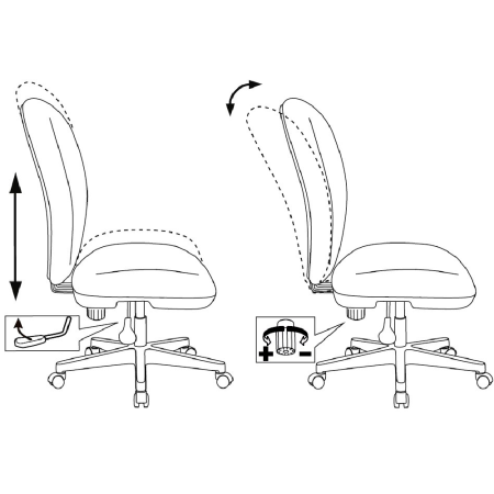 Детское компьютерное кресло Бюрократ KD-W10, мультиколор Детское компьютерное кресло Бюрократ KD-W10, мультиколор