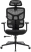 Кресло эргономичное EVERPROF Omega, Black, сетка, черный, металл, корпус черный