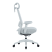 Кресло компьютерное SitZone CH-531A-BS, ткань, пластик, белый, -30% 