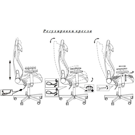 Кресло игровое Бюрократ Knight Gladiator, экокожа, металл, черный Кресло игровое Бюрократ Knight Gladiator, экокожа, металл, черный