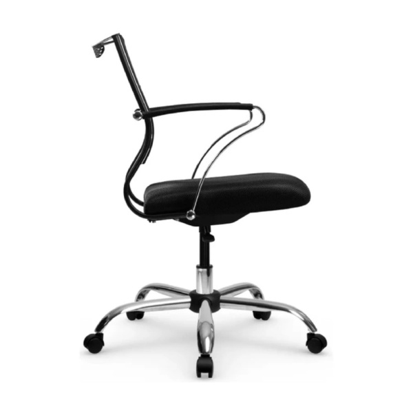 Кресло компьютерное ErgoLife Sit Air M4-290K, ткань,сетка, черный