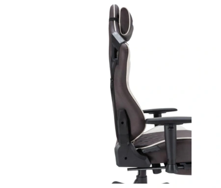 Кресло игровое BRAVE WS-2 Hulk Dark Grey иск.замша, коричневый, крестов. металл Кресло игровое BRAVE WS-2 Hulk Dark Grey иск.замша, коричневый, крестов. металл