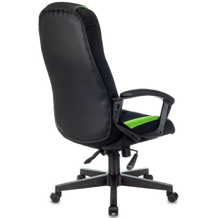 Игровое компьютерное кресло Zombie 9, черный/салатовый