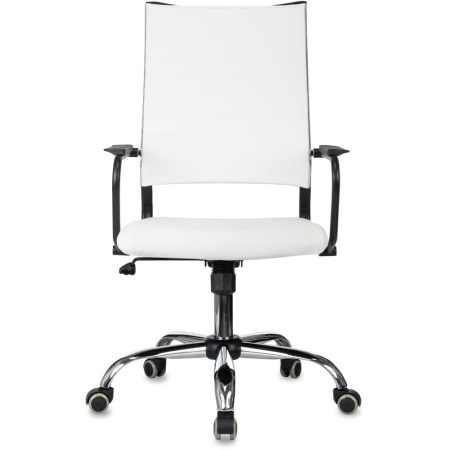 Кресло компьютерное Бюрократ CH BALANCE SL Line, экокожа, белый