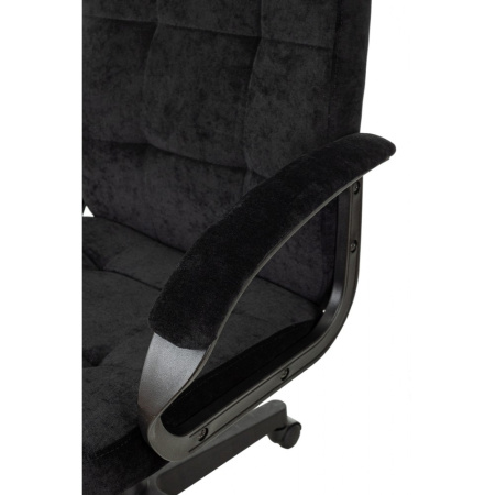 Кресло компьютерное Бюрократ CH 002 Fabric, ткань, пластик, черный