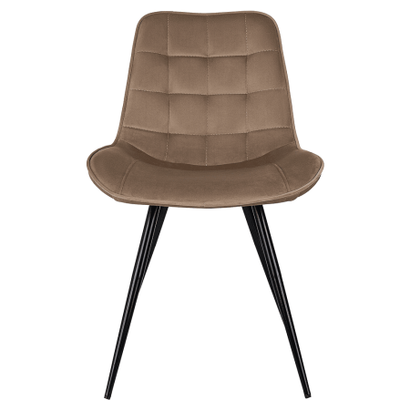 Стул Бюрократ "CH-K2_4", ткань, светло-коричневый, металл, комплект 4 штуки