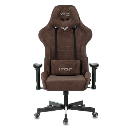 Игровое компьютерное кресло VIKING KNIGHT Fabric Light-10, темно-коричневый