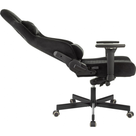 Кресло игровое Бюрократ Knight Hunter, искусственная замша, черный