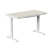 Стол с электроприводом двухмоторный AOKE HOME WOOD, цвет белый, береза