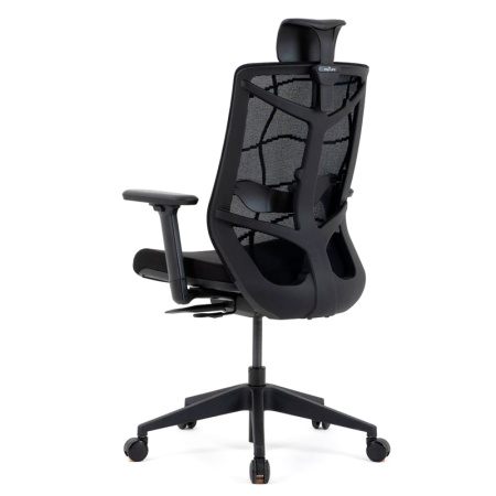 Кресло компьютерное Chair Meister Nature II Slider, черная обивка, черный каркас