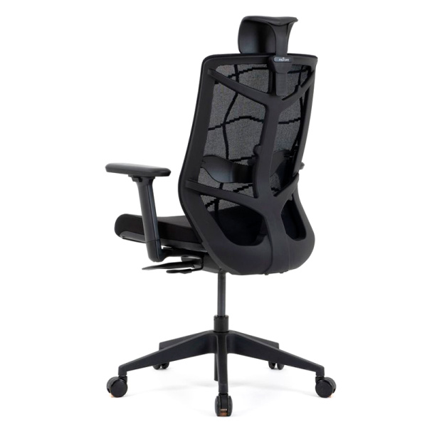 Кресло компьютерное Chair Meister Nature II Slider, черная обивка, черный каркас