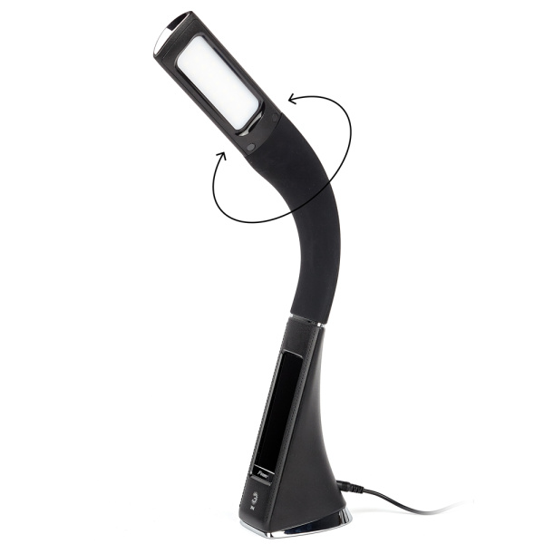 Светильник настольный Эра "NLED-461-7W-BK", черный