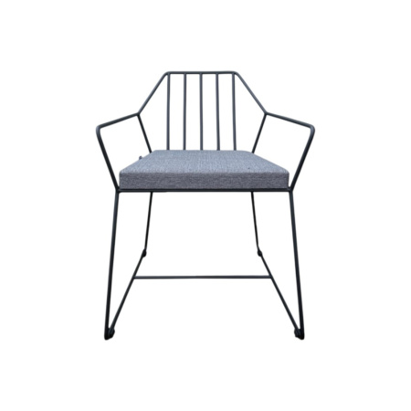 Кресло ALLERD MILORD, ткань, графит