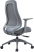 Кресло компьютерное EVERPROF Bug ткань, серый, крестов. пластик