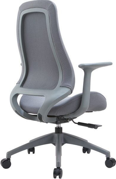 Кресло компьютерное EVERPROF Bug ткань, серый, крестов. пластик
