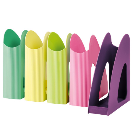 Лоток для бумаги вертикальный Re-Loop, синий