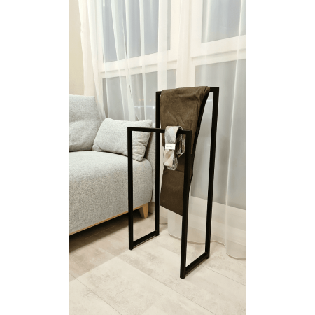 Вешалка напольная ALLERD 90 RION, черный муар