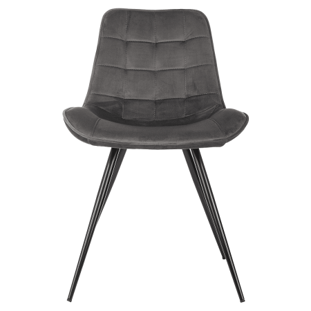 Стул Бюрократ "CH-K2_4", ткань, темно-серый, металл, комплект 4 штуки