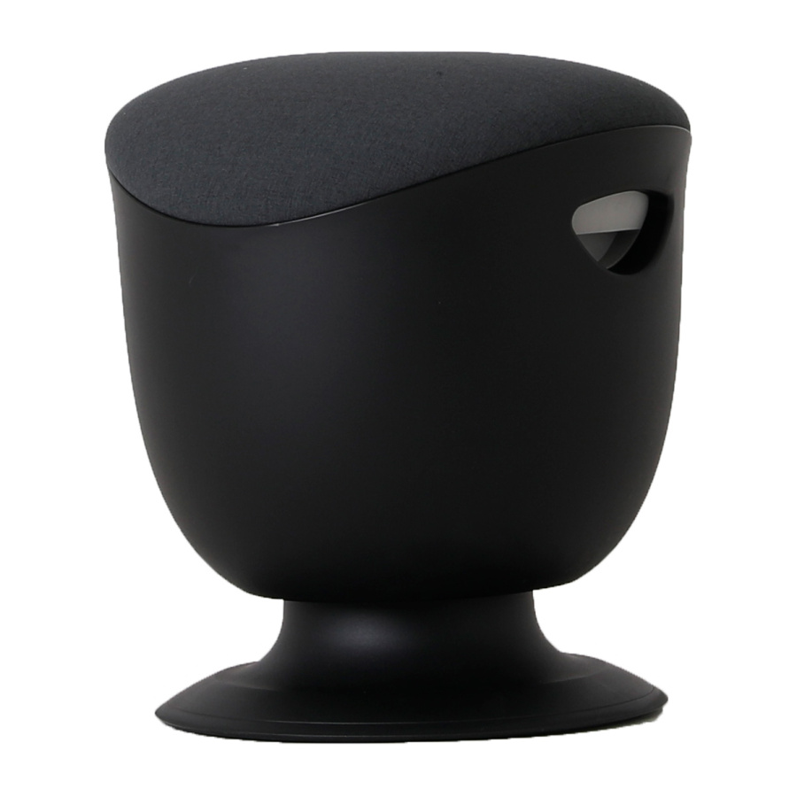 Стул для активного сиденья Chair Meister Tulip, черный/серый