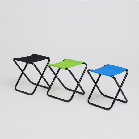 Табурет складной ANGLER, ткань, синий