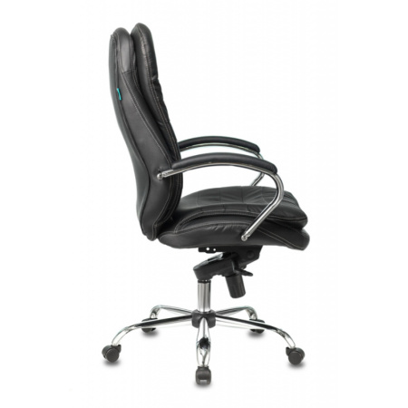Кресло компьютерное Бюрократ T-9950 нат. кожа, черный