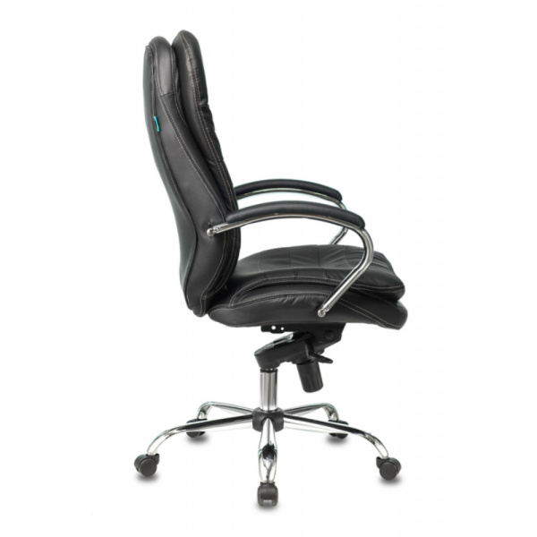 Кресло компьютерное Бюрократ T-9950 нат. кожа, черный