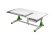 Стол Comf-Pro King Desk, 1400х765х(530-770) мм, белый, зеленый