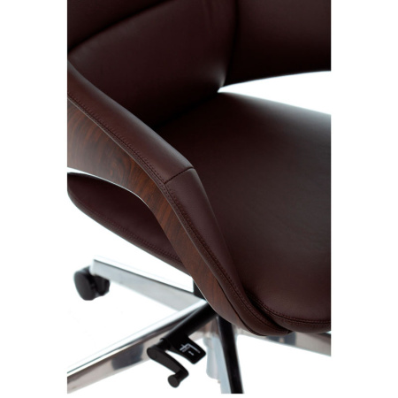 Кресло компьютерное Бюрократ DAO-2, коричневый