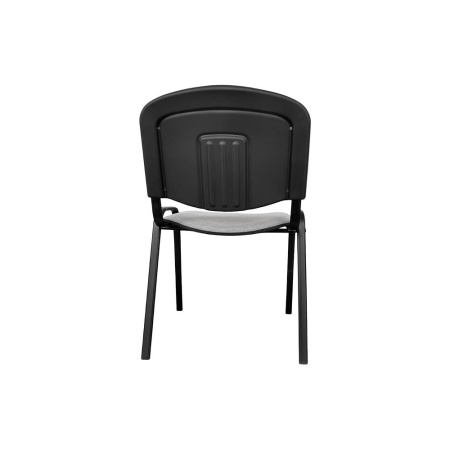 Стул офисный "Iso Black KNISA LIGHT GREY", ткань, металл, светло-серый