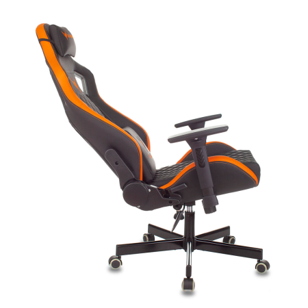 Игровое компьютерное кресло Knight Outrider, черный/оранжевый