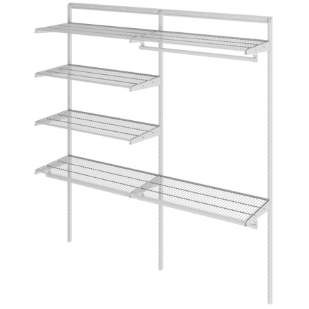 Гардеробная система Optima G180, белая