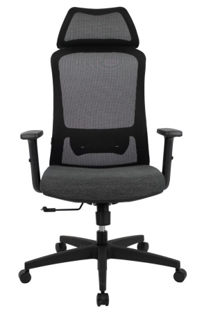 Кресло компьютерное EVERPROF Phoenix сетка, черный, крестов. пластик