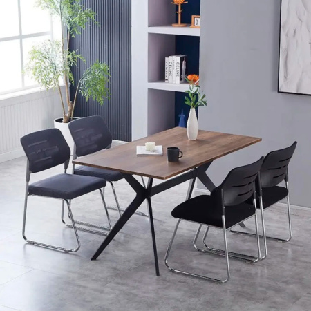 Кресло для посетителей SitUp SKY Chrome сетка, черный